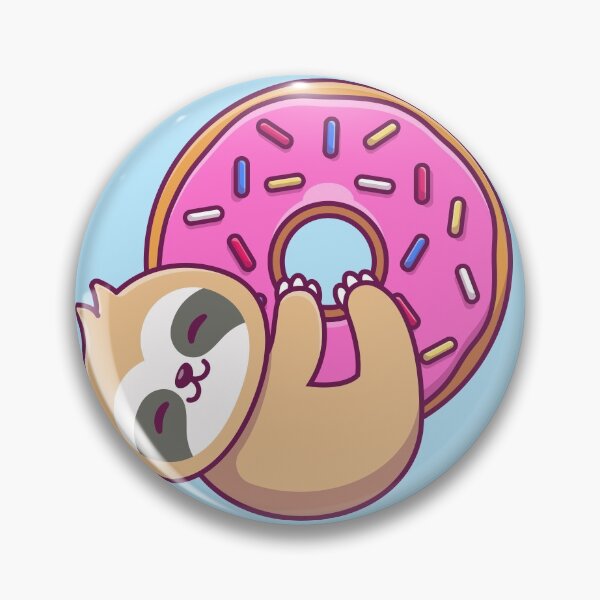 Item preview, Doughnut sloth designed and sold by Hawkinsn.