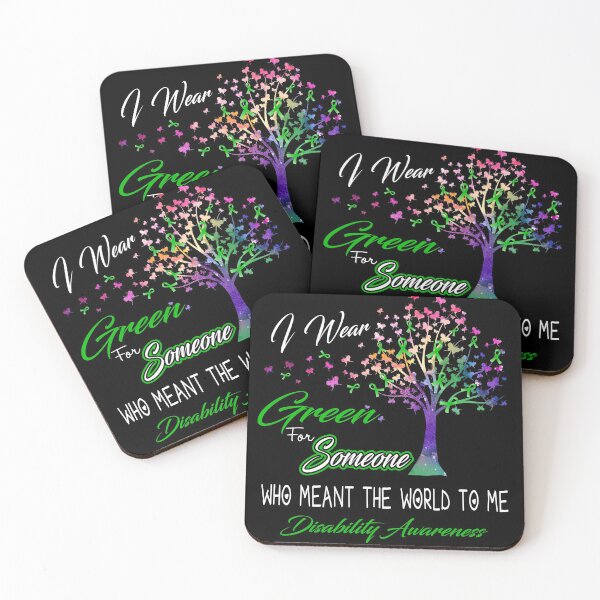 Item preview, I Wear Green For Someone Disability Awareness designed and sold by Gillosina.