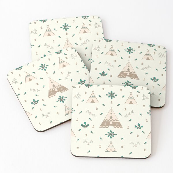 Item preview, Tents Pattern design for apparel and beddings designed and sold by Sunnyhova.