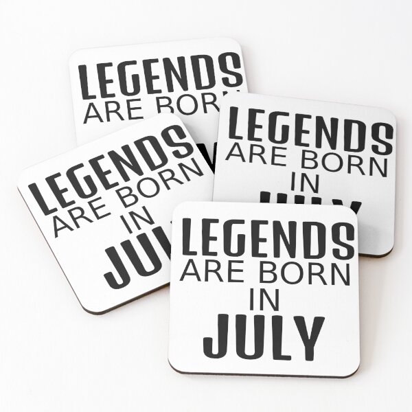 Item preview, Legends are born in July designed and sold by wiggy38.