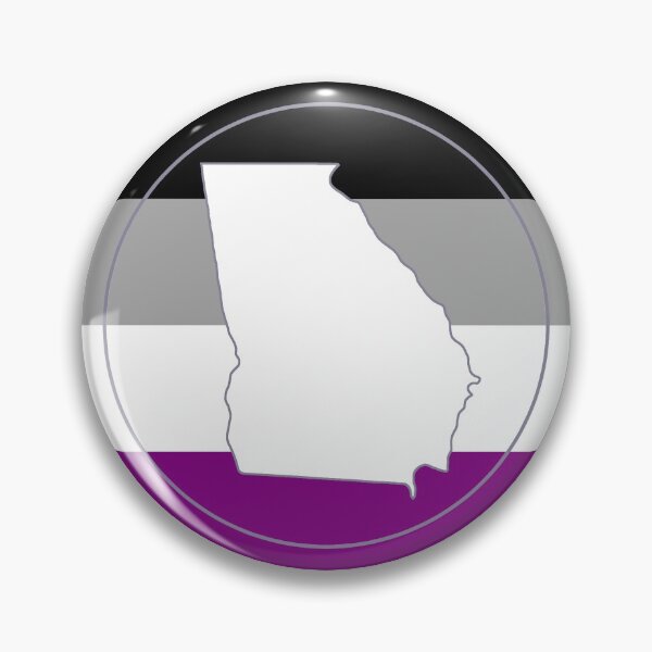 Item preview, Georgia Asexual Pride designed and sold by BiPlusGeorgia.