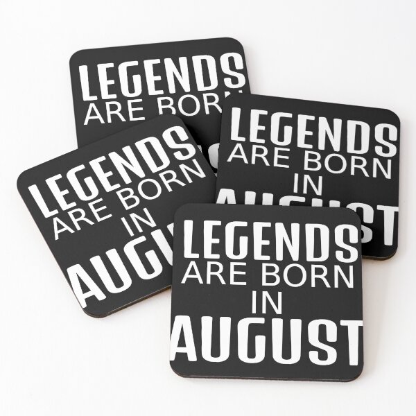 Item preview, Legends are born in august designed and sold by wiggy38.