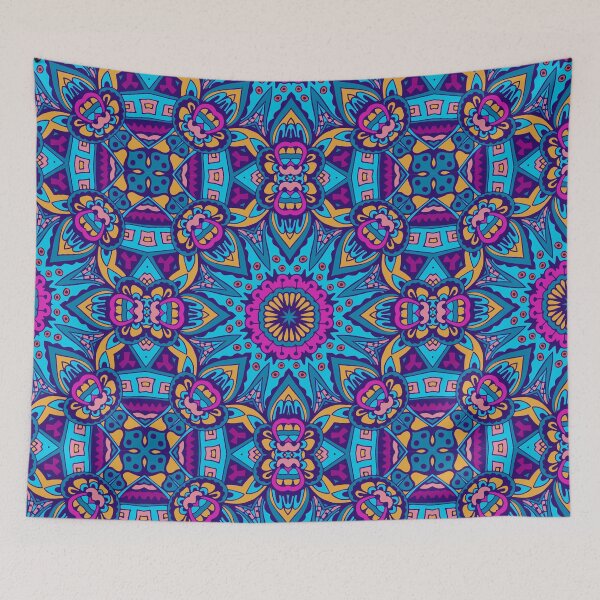 Item preview, Abstract Boho Festive Mandala Digital Pattern Art designed and sold by avalonmedia.