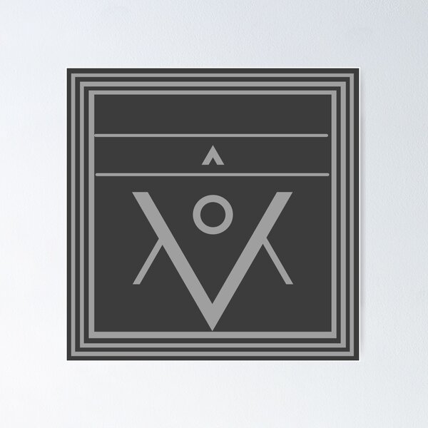 Item preview, cool decorative geometric dark squares pattern designed and sold by RaviM-Store.