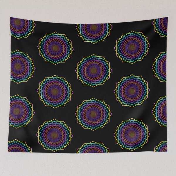 Item preview, Hexagon Mandala - Sacred Geometry Symbol designed and sold by Leah McNeir.
