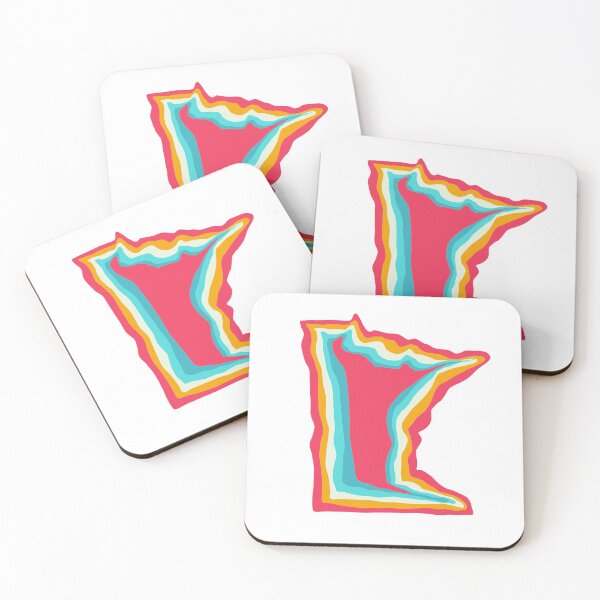 Item preview, Bright Colorful Minnesota MN designed and sold by hopecope.