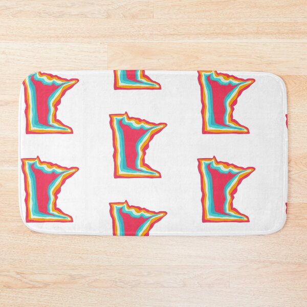 Item preview, Bright Colorful Minnesota MN designed and sold by hopecope.
