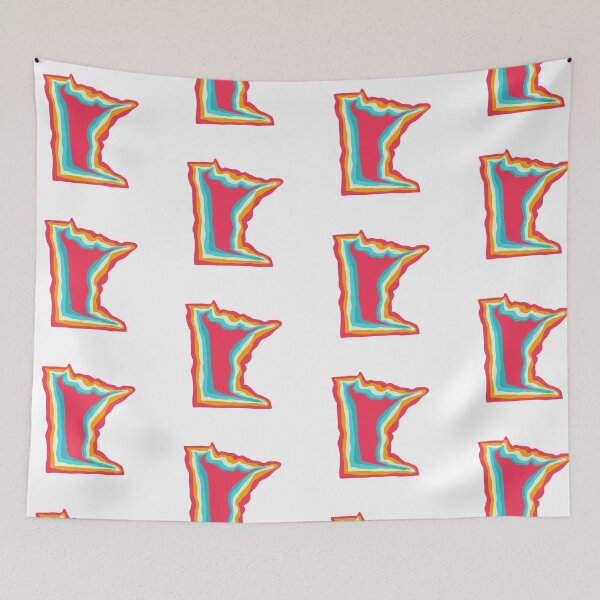 Item preview, Bright Colorful Minnesota MN designed and sold by hopecope.