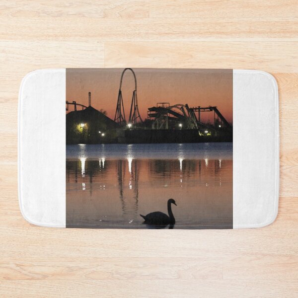 Item preview, Thorpe Park Sunset Silhouette designed and sold by MarkGoughImages.