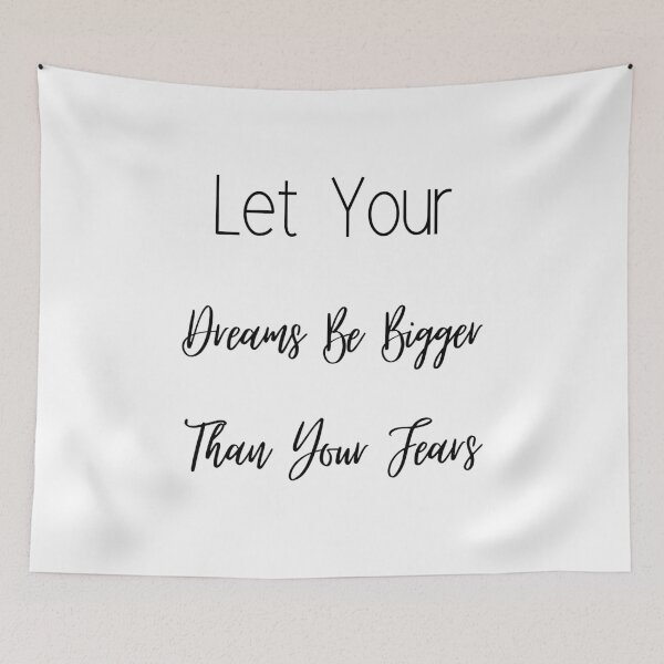Item preview, Let Your Dreams Be Bigger Than Your Fears designed and sold by ShaunSandhu.