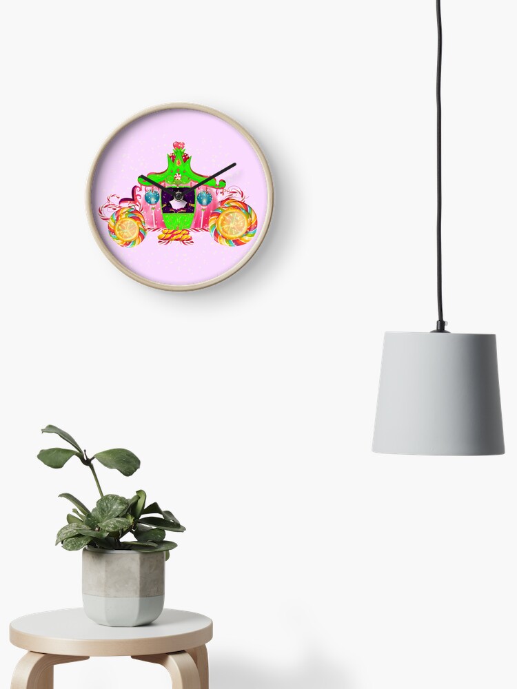 Thumbnail 2 of 4, Clock, Gigi’s Magical Candy Carriage™ designed and sold by TeelieTurner.