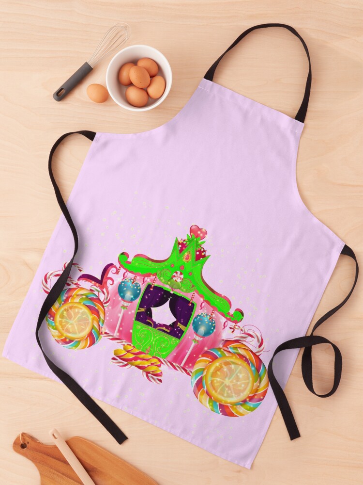 Thumbnail 1 of 6, Apron, Gigi’s Magical Candy Carriage™ designed and sold by TeelieTurner.