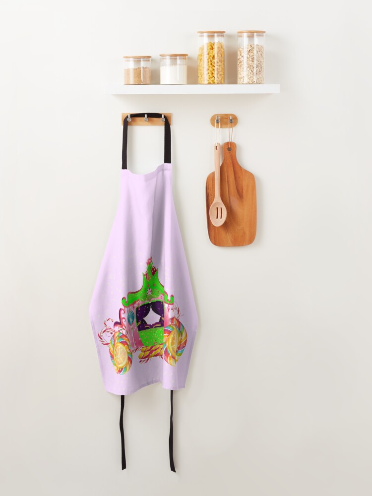 Thumbnail 4 of 6, Apron, Gigi’s Magical Candy Carriage™ designed and sold by TeelieTurner.