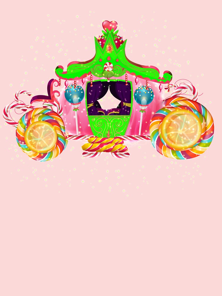 Thumbnail 2 of 2, Baby One-Piece, Gigi’s Magical Candy Carriage™ designed and sold by TeelieTurner.