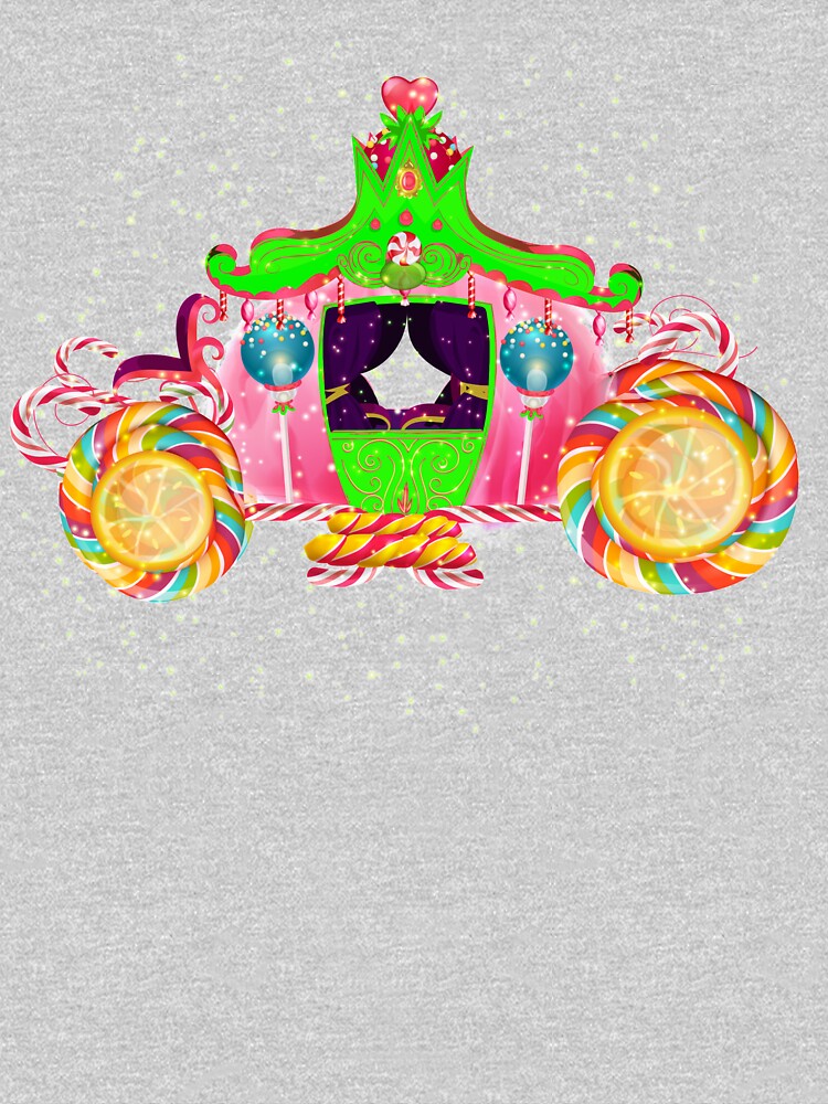 Thumbnail 5 of 5, Toddler Pullover Hoodie, Gigi’s Magical Candy Carriage™ designed and sold by TeelieTurner.