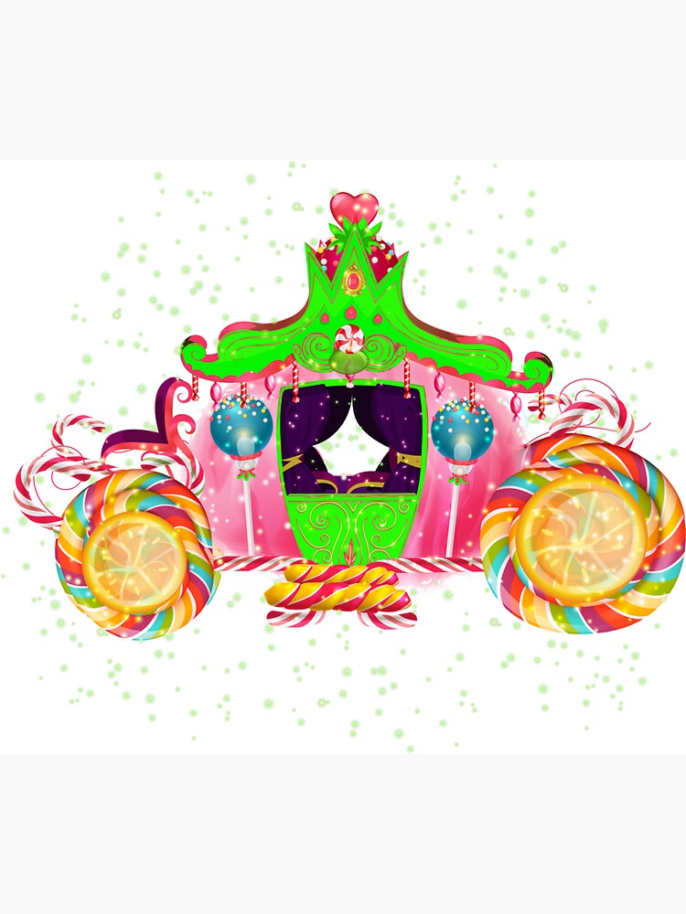 Thumbnail 3 of 3, Magnet, Gigi’s Magical Candy Carriage™ designed and sold by TeelieTurner.