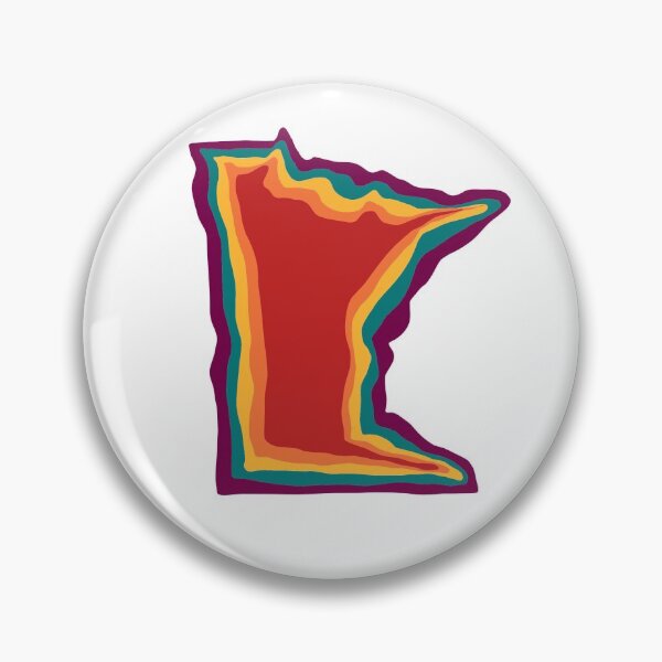 Artikelvorschau, Bunte helle mehrfarbige Minnesota MN entworfen und verkauft von hopecope.