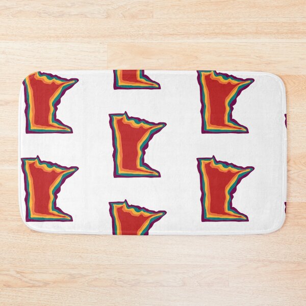 Item preview, Colorful Bright Multicolored Minnesota MN designed and sold by hopecope.