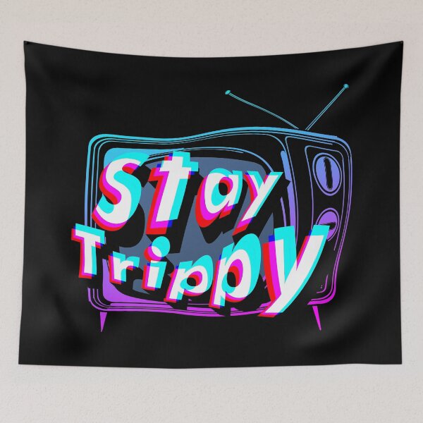 Item preview, Hippie Style - Stay Trippy - Cute Retro Aesthetic - Universal Vibe designed and sold by crazycollective.