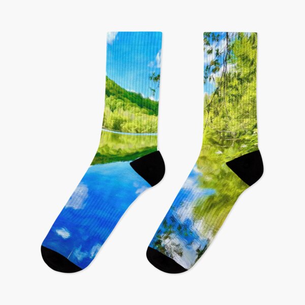 Item preview, The Mountain's Reflection designed and sold by Pamela Storch.