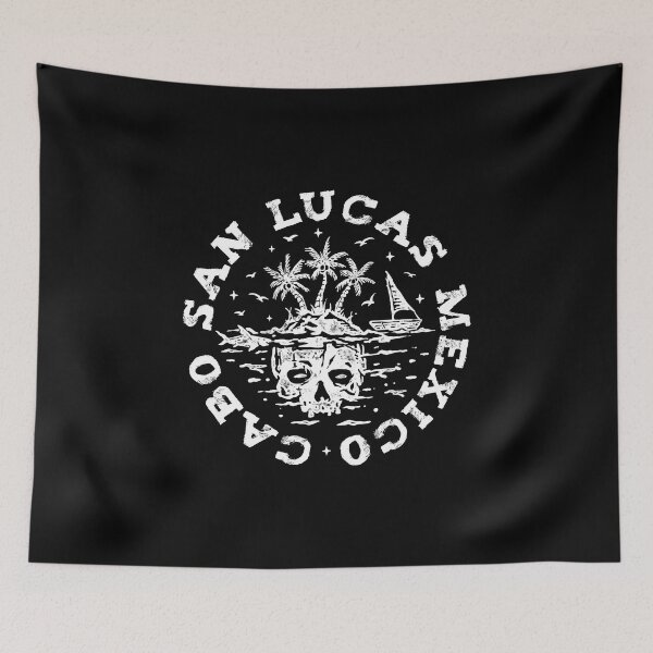 Item preview, Cabo San Lucas Mexico Skull and Island designed and sold by KoolMoDee.