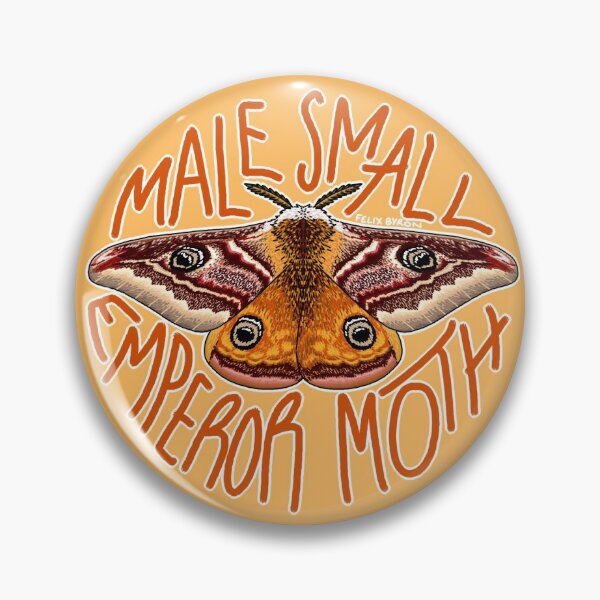 Item preview, Male Small Emperor Moth designed and sold by hellllbent.