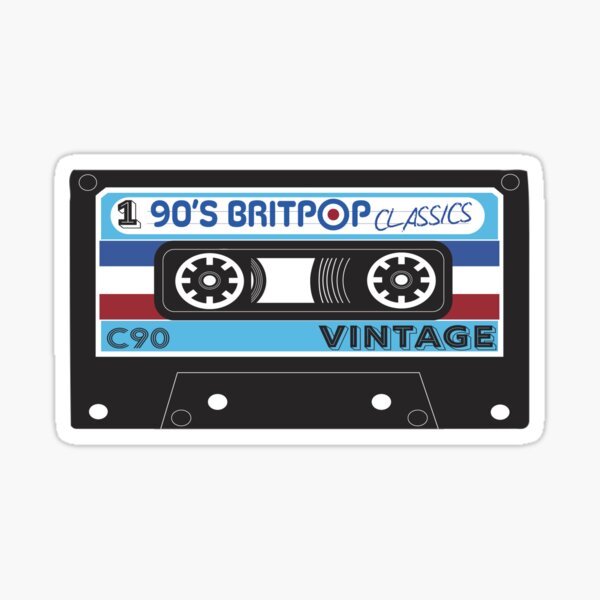Item preview, Retro 90’s Britpop mixtape designed and sold by CjbdIOW.