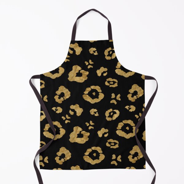 Item preview, Gold And Black Leopard Print Pattern designed and sold by FranzNCandy.
