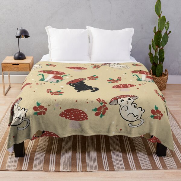 Item preview, mushrooms, cat, and friends - Neutral designed and sold by moda-M.