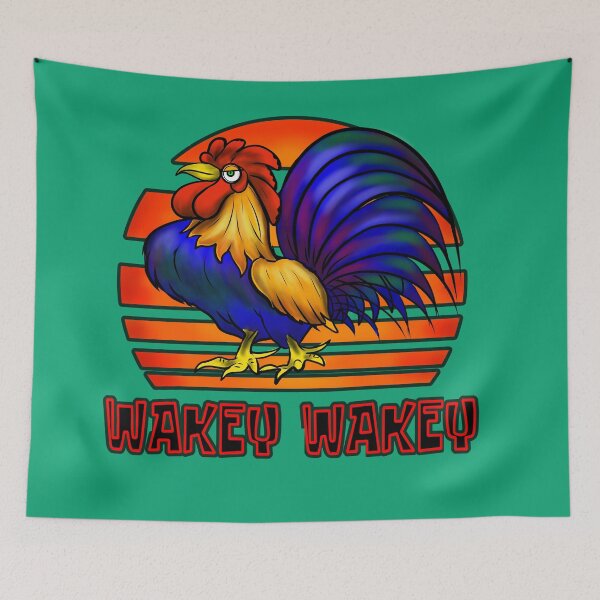 Item preview, Wakey Wakey Rooster, Chicken,  designed and sold by ronnieyoung.