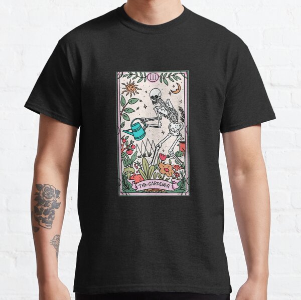 The Gardener Tarot Card Gardening Planting Lover Plant Lady Classic T-Shirt