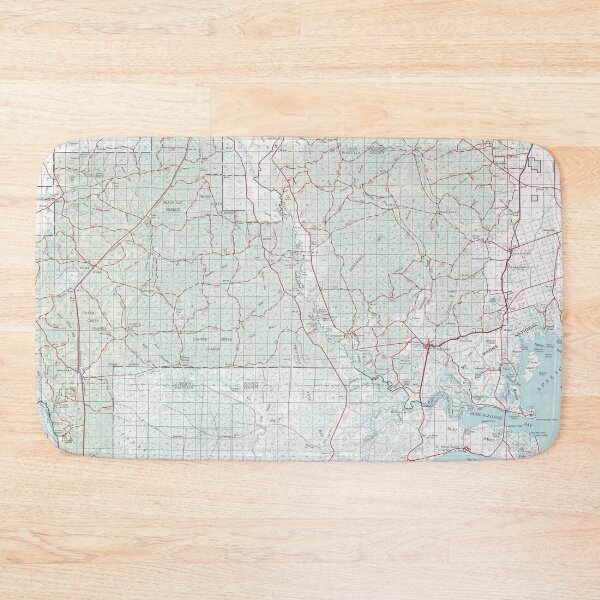Item preview, Apalachicola National Forest Map (1973) Florida Woodlands Reserve Atlas designed and sold by BravuraMedia.