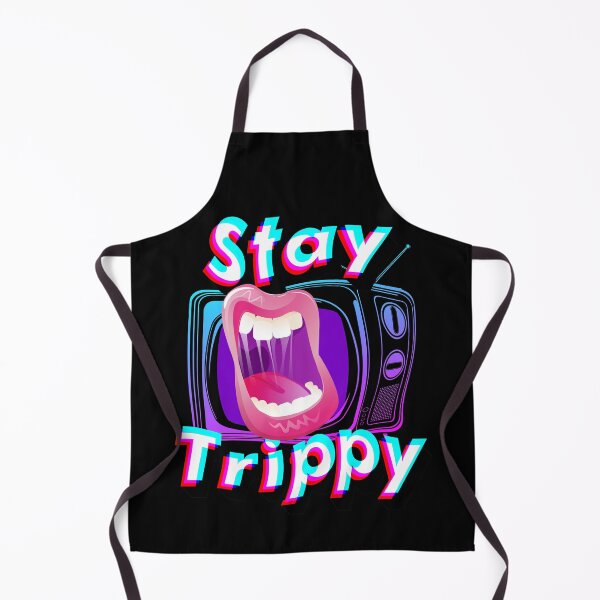 Item preview, Hippie Style - Stay Trippy - Cute Retro Aesthetic - Universal Vibe - Mouth designed and sold by crazycollective.