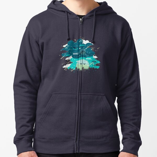 Stars and Constellations Zipped Hoodie