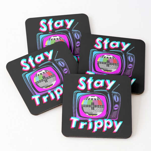 Item preview, Hippie Style - Stay Trippy - Cute Retro Aesthetic - Universal Vibe - Static designed and sold by crazycollective.