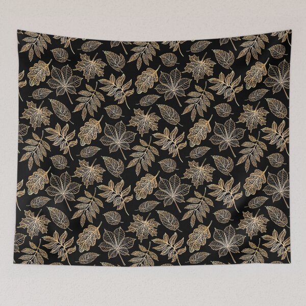 Item preview, Golden Maple Leaf Pattern, Maple Leaf Seamless Pattern, Vintage Maple Leaf designed and sold by graphic-genie.