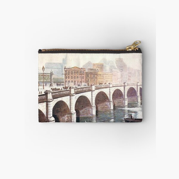 Item preview, Vintage Illustration of Glasgow Bridge, Glasgow, Scotland designed and sold by yourscotland.