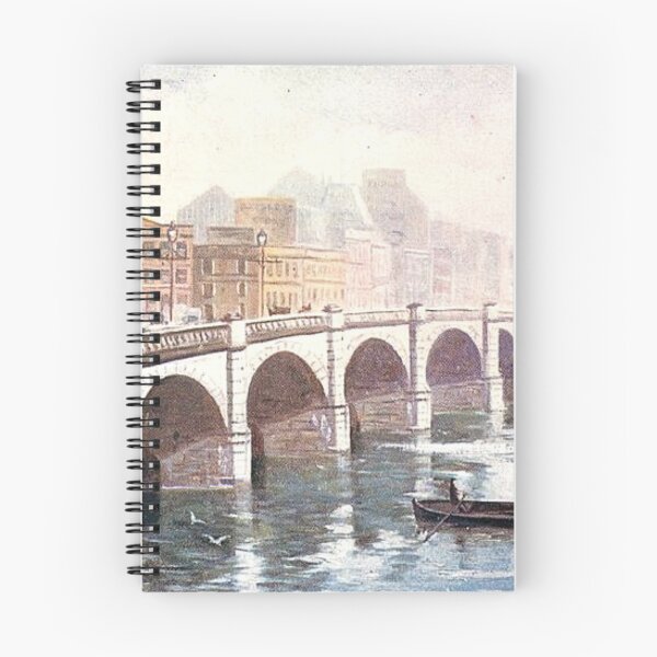 Artikelvorschau, Vintage Illustration der Glasgow Bridge, Glasgow, Schottland entworfen und verkauft von yourscotland.