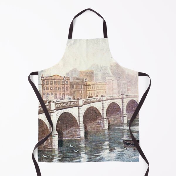 Artikelvorschau, Vintage Illustration der Glasgow Bridge, Glasgow, Schottland entworfen und verkauft von yourscotland.