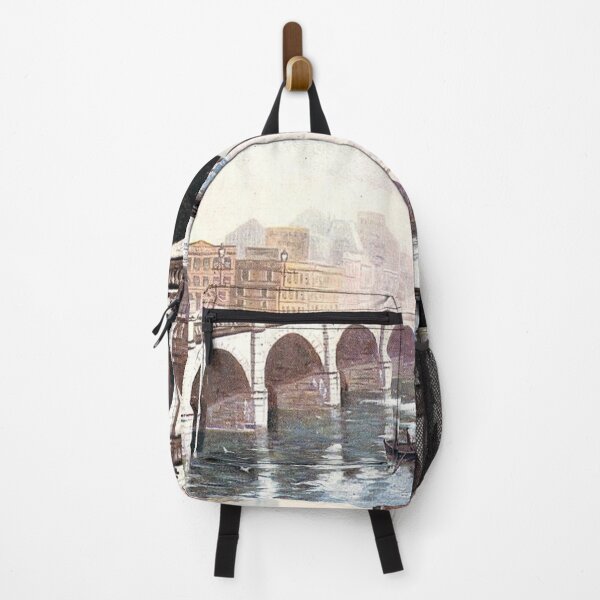 Item preview, Vintage Illustration of Glasgow Bridge, Glasgow, Scotland designed and sold by yourscotland.