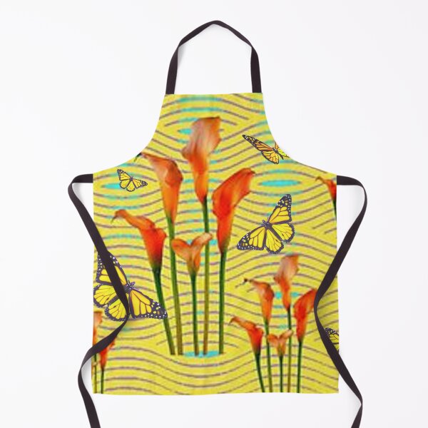 Artikelvorschau, MONARCH GOLDEN CALLA LILIES MUSTER ABSTRAKTE ART entworfen und verkauft von sharlesart.