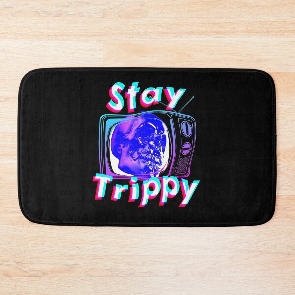 Item preview, Hippie Style - Stay Trippy - Cute Retro Aesthetic - Universal Vibe - Skull designed and sold by crazycollective.