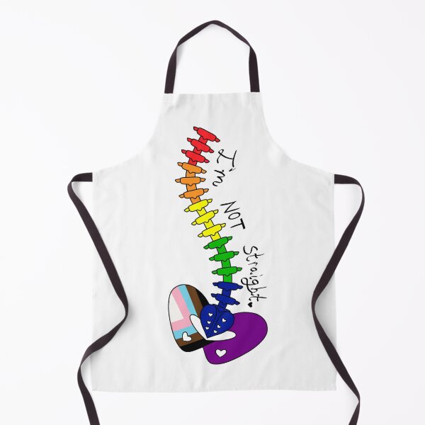 Item preview, Not Straight - Rainbow designed and sold by WhiteRabbitZero.