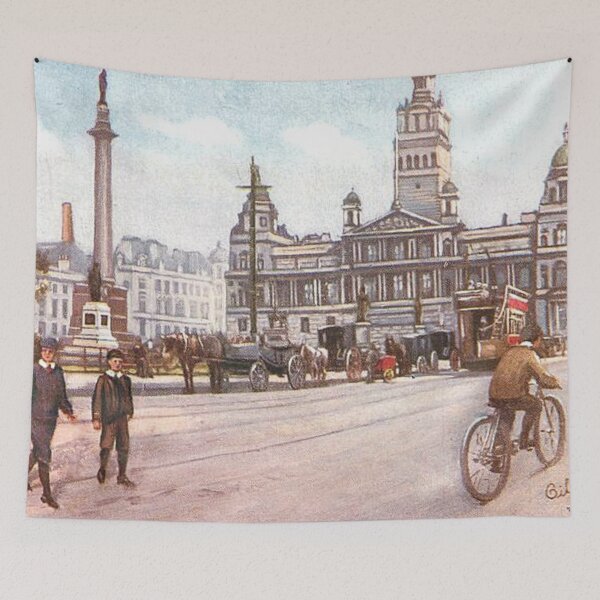 Item preview, Vintage Illustration of Municipal Buildings, George Square designed and sold by yourscotland.