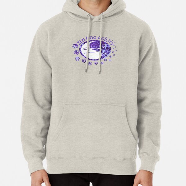 Zen Dog Agility Purple Tie Dye 2021 Pullover Hoodie