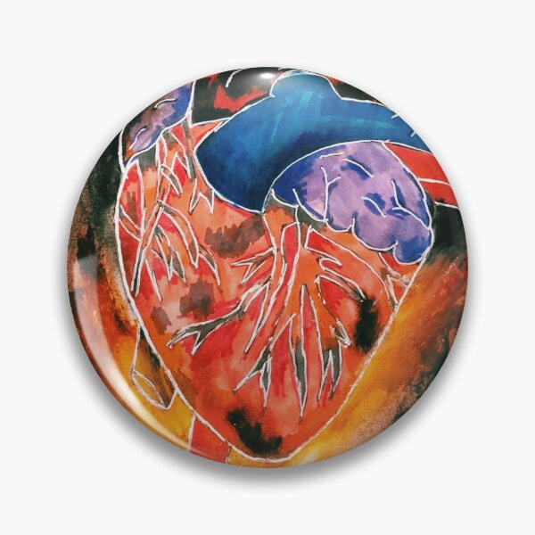 Item preview, heart on fire designed and sold by Carly Zichella.