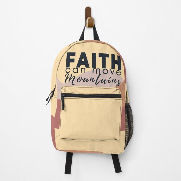 Item preview, Faith can move mountains. Matthew 17:20, Bible verse, Christian verse, Pandemic verse designed and sold by Eunoia-ikigai.