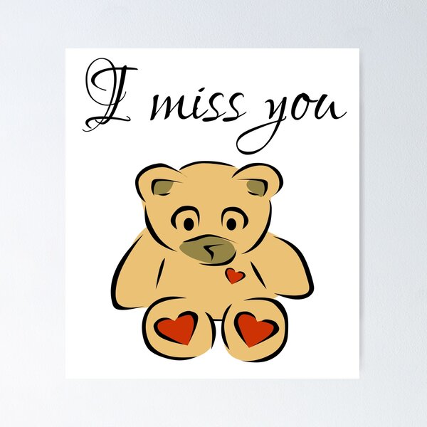 Item preview, i miss you designed and sold by Kweeuu.