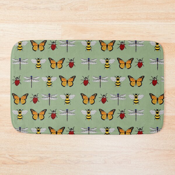 Item preview, assorted bug textile (color) designed and sold by withlovepiper.
