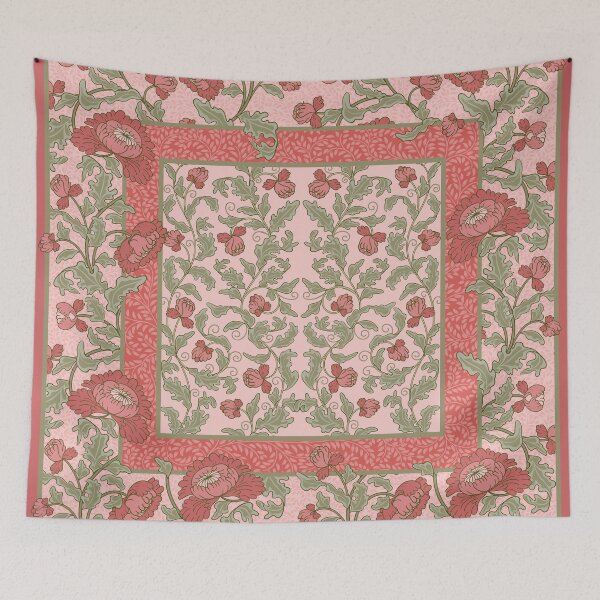 Item preview, Square Floral Ornament. designed and sold by Skaska.